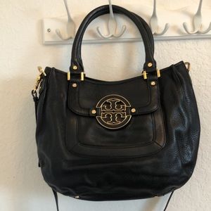 Tory Burch Textured Leather Shoulder/Crossbody Bag
